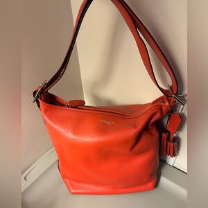 Red Coach Bag